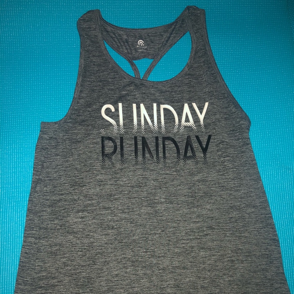 Sunday Runday Racerback Tank